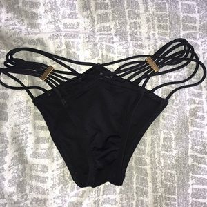 Sexy strappy bikini bottoms